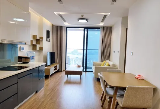 Lake View 1 Bedroom Apartment for Rent at Vinhomes Metropolis