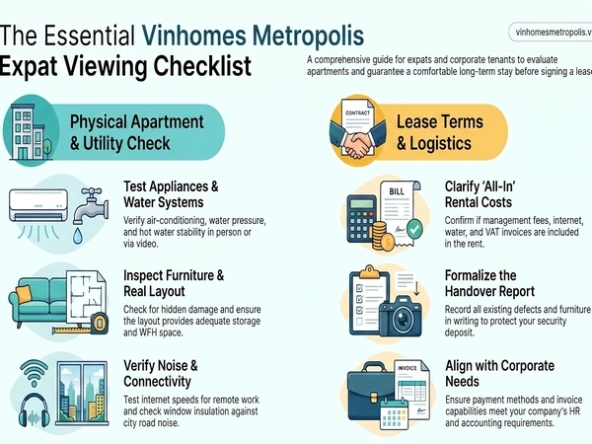 Vinhomes Metropolis Apartment Viewing Checklist for Expats
